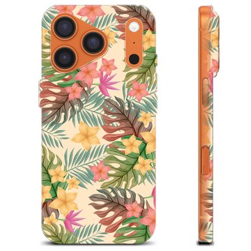iPhone 17 Pro TPU Cover - Lyserøde Blomster