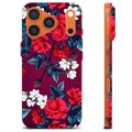 iPhone 17 Pro TPU Cover - Vintage Blomster