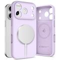 iPhone 17 Pro Tech-Protect flydende silikone cover - MagSafe-kompatibel - Lilla