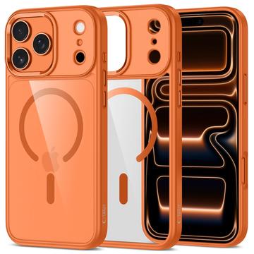 iPhone 17 Pro Tech-Protect Magmat Cover - MagSafe Kompatibel - Orange / Klar