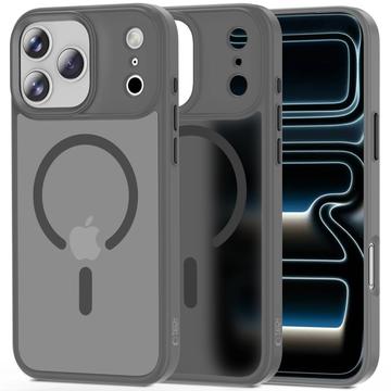 iPhone 17 Pro Tech-Protect Magmat Cover - MagSafe Kompatibel - Mat farvekridtgrå