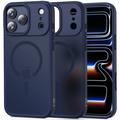 iPhone 17 Pro Tech-Protect Magmat Cover - MagSafe Kompatibel - Dybblå