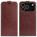 iPhone 17 Pro/18 Pro Vertikal Flip Etui med Kortholder