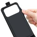 iPhone 17 Pro Vertikal Flip Etui med Kortholder
