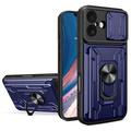 iPhone 17 Roterende Ring Hybrid Cover med Kameraskjold