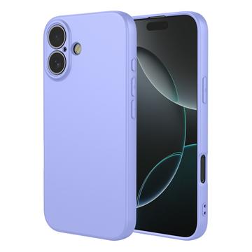 iPhone 17 Stødsikkert Silikone Cover - lilla