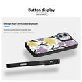 iPhone 17 Slim MagSafe Hybrid Cover - blomster