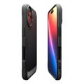 iPhone 17 Spigen Rugged Armor Mag TPU Cover - Sort