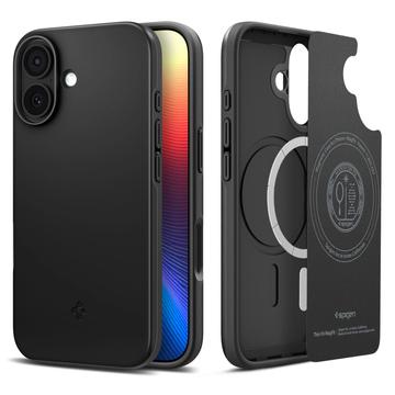 iPhone 17 Spigen Thin Fit Mag MagSafe Cover - Sort