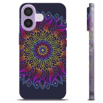 iPhone 17 TPU Cover - Farverig Mandala