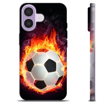 iPhone 17 TPU Cover - Fodbold Flamme