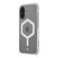 iPhone 17 Tactical MagForce Hexagon Cover - MagSafe-kompatibel - hvid / gennemsigtig