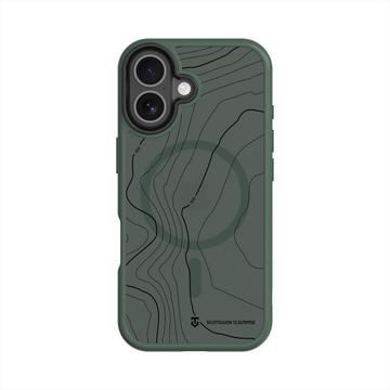 iPhone 17 Tactical MagForce Hyperstealth Sika Hybrid Cover - MagSafe-kompatibel - Skovgrøn