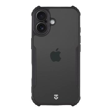 iPhone 17 Tactical Quantum Stealth Cover med forstærkede hjørner - klar / sort