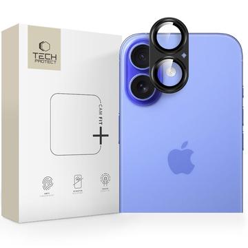 iPhone 17 Tech-Protect Camfull Fit+ kameralinsebeskyttelse - sort