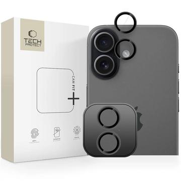 iPhone 17 Tech-Protect Camring Fit+ kameralinse - sort
