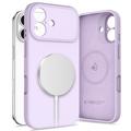 iPhone 17 Tech-Protect flydende silikone cover - MagSafe-kompatibel - Lilla