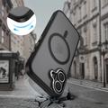 iPhone 17 Tech-Protect MagEdge Cover  - MagSafe-kompatibel - mat sort / gunmetal
