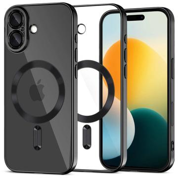 iPhone 17 Tech-Protect MagFlex Cover - MagSafe-kompatibelt - klar / sort