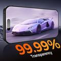 iPhone 18 Skærmbeskyttelse Hærdet Glas - Full Fit - 9H - Sort kant