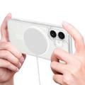 iPhone 18 Hybrid Cover - MagSafe Kompatibel - Gennemsigtig