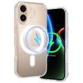 iPhone 18 Hybrid Cover - MagSafe Kompatibel - Gennemsigtig