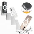 iPhone 18 Hybrid Cover - MagSafe Kompatibel - Gennemsigtig