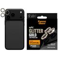 iPhone 18 Pro/18 Pro Max PanzerGlass Hoops keramisk kameralinsebeskytter - Guldtglimmer