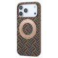 iPhone 18 Pro/17 Pro DENIOR A30 magnetisk cover med ringstativ – grøn
