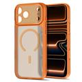 iPhone 18 Pro/17 Pro Tech-Protect MagPrime MagSafe CC hybrid cover - Kosmisk Orange