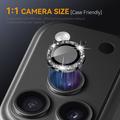 iPhone 18 Pro/18 Pro Max Northjo Glitter-kameraobjektivbeskyttelse