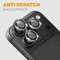 iPhone 18 Pro/18 Pro Max Northjo Glitter-kameraobjektivbeskyttelse