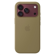 iPhone 18 Pro Apple Silikone Cover med MagSafe MK8V4ZM/A - Olivengrøn