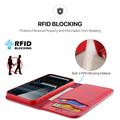 iPhone 18 Pro Dux Ducis Hivo Læderpung - Rød