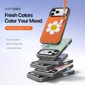 iPhone 18 Pro Dux Ducis Luvy cover med fingerring/håndrem - Orange / Marguerit