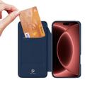 iPhone 18 Pro Dux Ducis Skin Pro Flip Cover - Blå