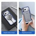 iPhone 18 Pro Dux Ducis Skin X Pro Magnetisk Flip Cover - Blå