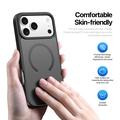 iPhone 18 Pro Dux Ducis Yind Hybrid Cover - MagSafe-kompatibel - Sort