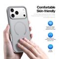 iPhone 18 Pro Dux Ducis Yind Hybrid Cover - MagSafe-kompatibel - Grå