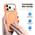 iPhone 18 Pro Dux Ducis Yind Hybrid Cover - MagSafe-kompatibel - Orange