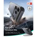 iPhone 18 Pro/17 Pro ESR Cyber Tough Kickstand MagSafe Hybrid Cover - Grå