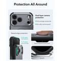 iPhone 18 Pro/17 Pro ESR Cyber Tough Kickstand MagSafe Hybrid Cover - Grå