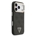 iPhone 18 Pro Guess 4G Strass Triangle Logo Gold Frame MagSafe Cover