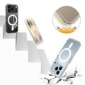 iPhone 18 Pro Hybrid Cover - MagSafe Kompatibel - Gennemsigtig