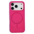 iPhone 18 Pro Liquid Silikone Cover - MagSafe Kompatibel - Hot Pink