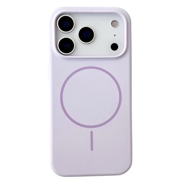 iPhone 18 Pro Liquid Silikone Cover - MagSafe Kompatibel - Lilla