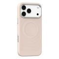 iPhone 18 Pro Max/17 Pro Max Mutural magnetisk hybrid cover med bølgemønster – lyserød