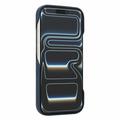 iPhone 18 Pro Max/17 Pro Max Slankt magnetisk cover i kulfiber - blå