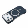 iPhone 18 Pro Max/17 Pro Max Slankt magnetisk cover i kulfiber - blå