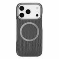 iPhone 18 Pro Max/17 Pro Max Slankt magnetisk cover i kulfiber - grå